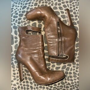 Miu Miu cut out booties